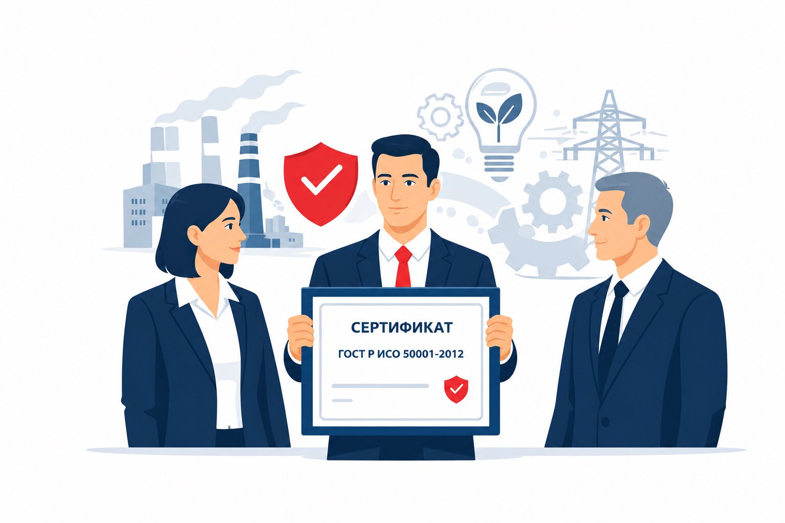 Оформление сертификата ГОСТ Р ИСО 50001-2012 в Геленджике и по всему муниципальному образованию города-курорта Геленджик Краснодарского края