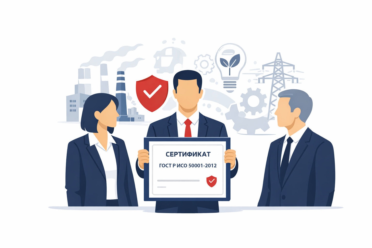 Оформление сертификата ГОСТ Р ИСО 50001-2012 в Геленджике и по всему муниципальному образованию города-курорта Геленджик Краснодарского края