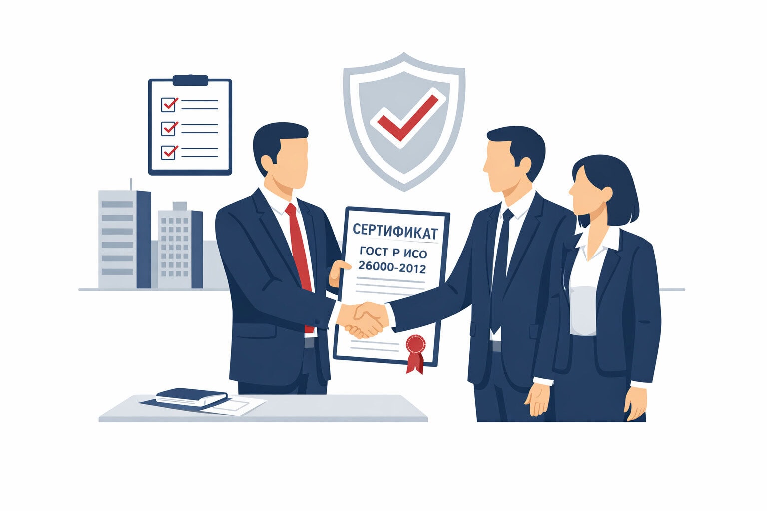 Порядок оформления сертификата ГОСТ Р ИСО 26000-2012 в Геленджике