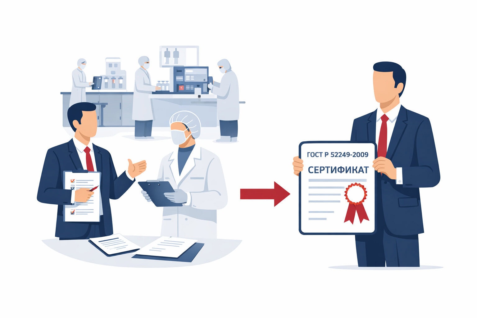Процедура сертификации ГОСТ Р 52249-2009 в Геленджике