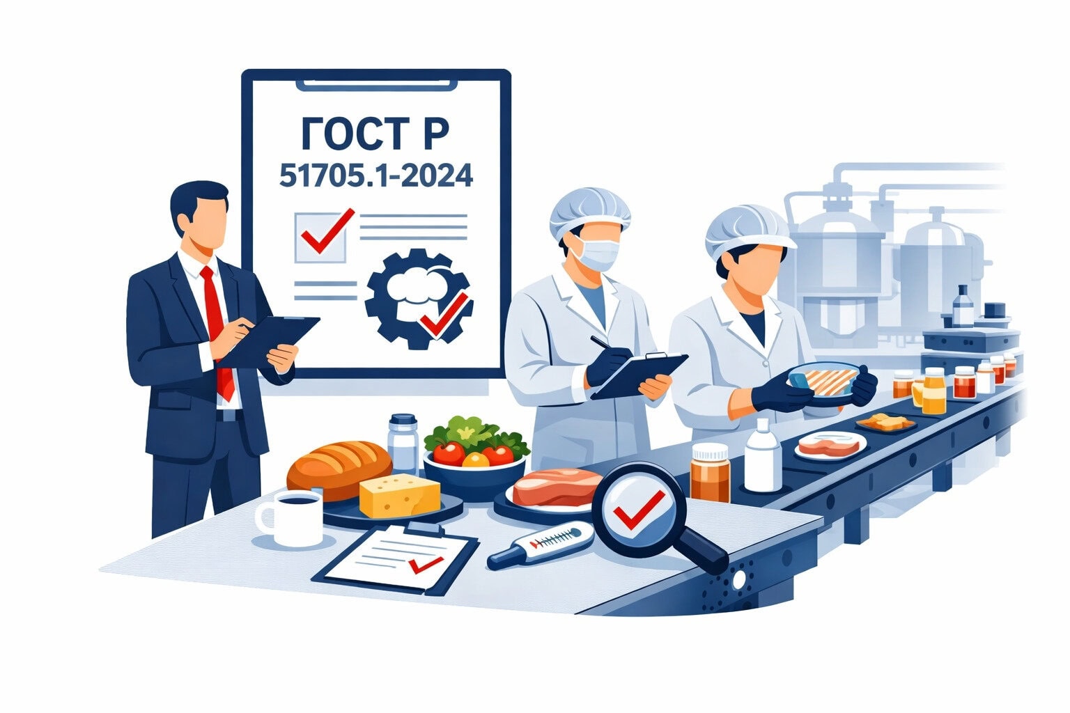 Оформление ГОСТ Р 51705.1 2024 ХАССП в Геленджике